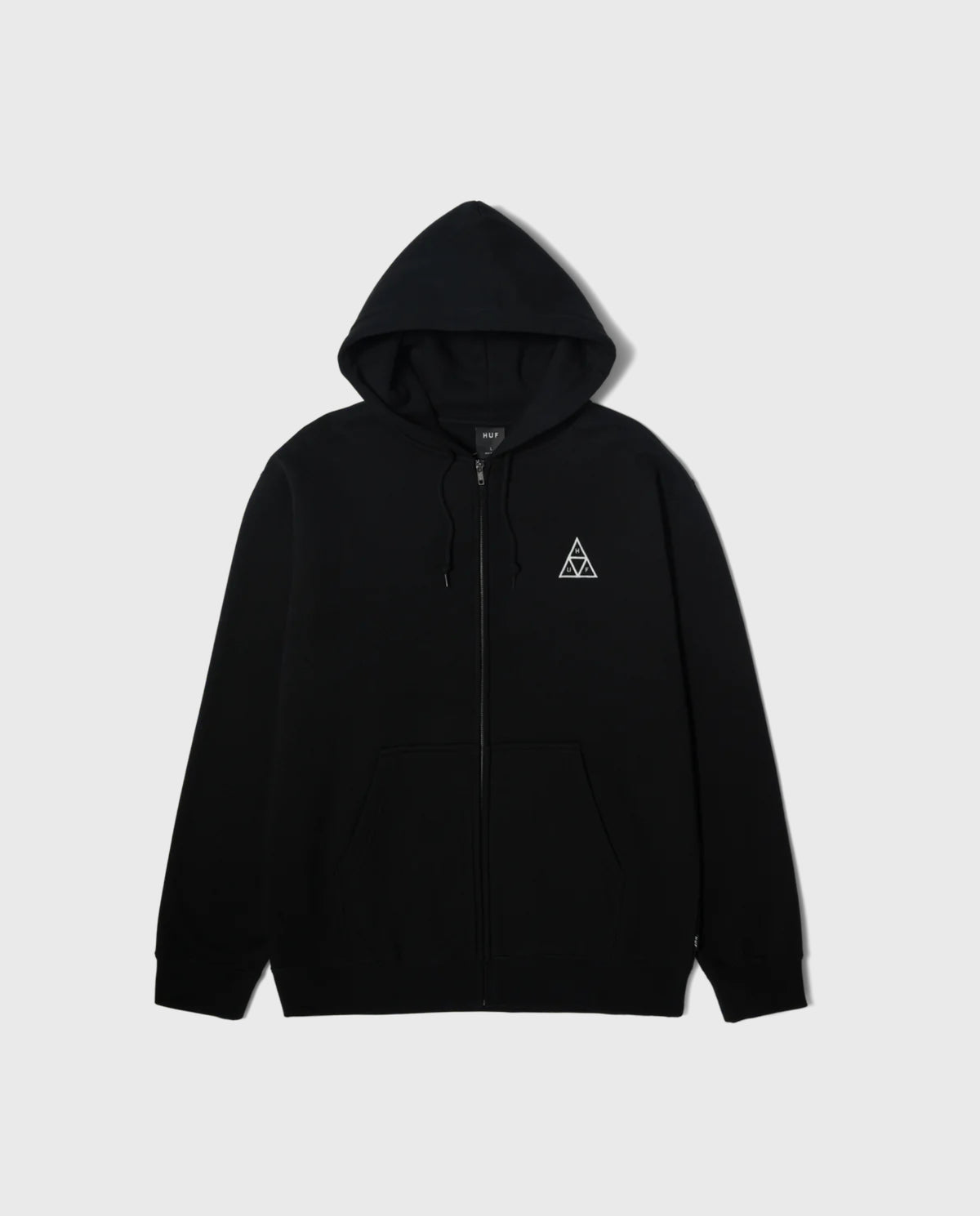 Huf Set Triple Triangle Full Zip Hoodie Black