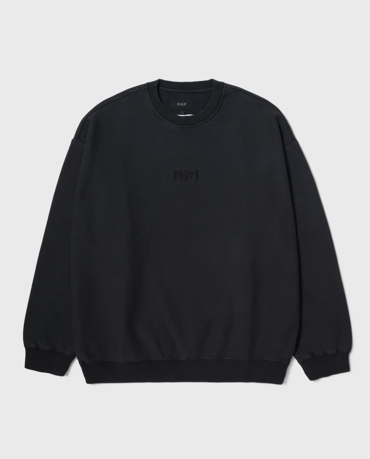 Mason Crewneck Fleece Washed Black