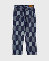 Patchwork Denim Pant