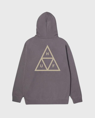 Huf Set Triple Triangle Hoodie Light Plum