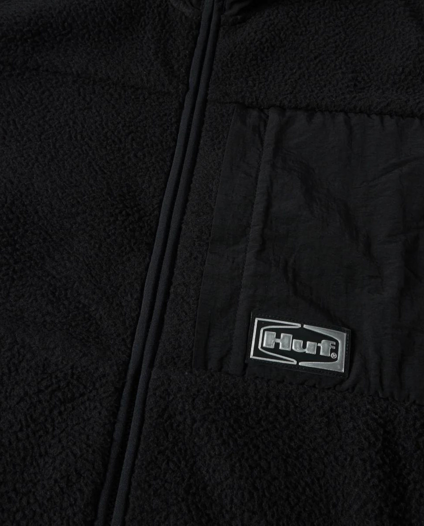 HUF Sonoma High Pile Vest Black