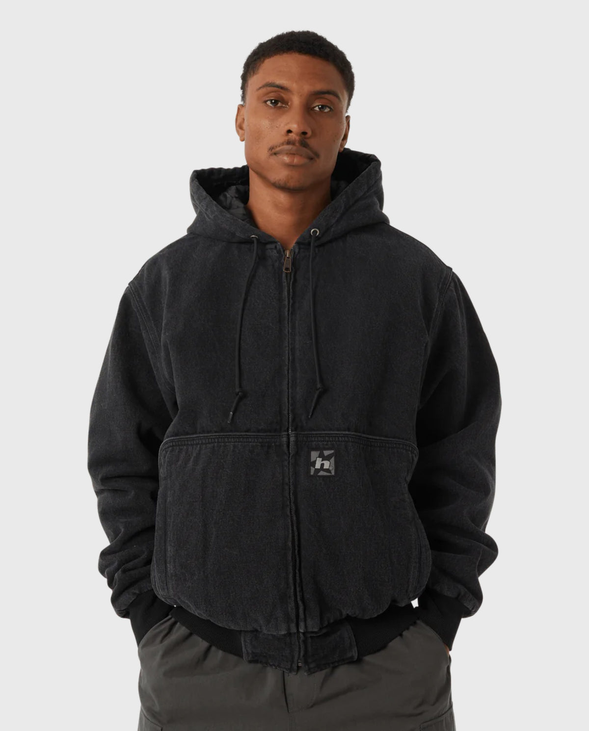 HUF Boulder Work Jacket Black