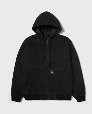 HUF Boulder Work Jacket Black