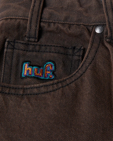 HUF Cromer Washed Pant Coffee