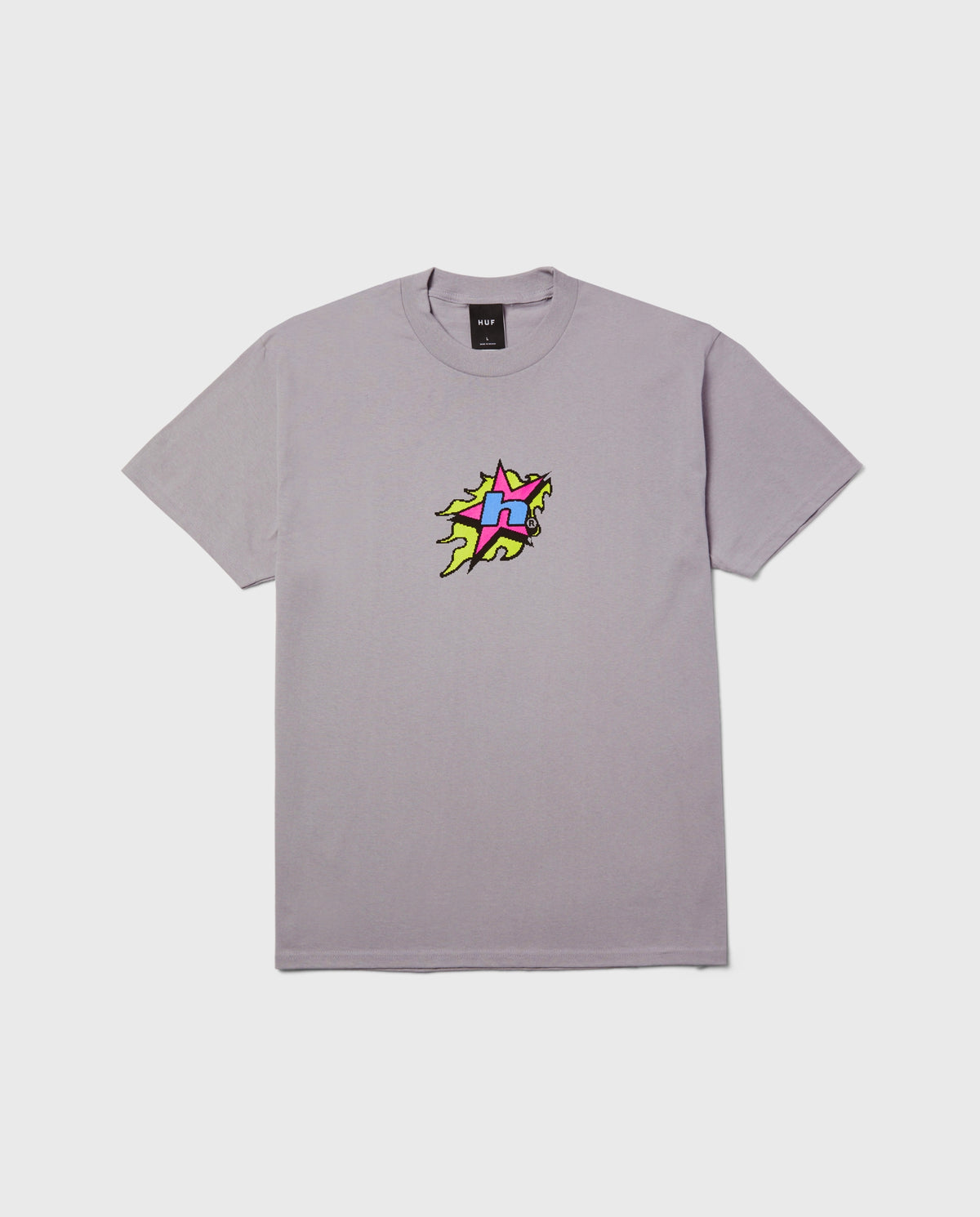 HUF H Bit T-Shirt Dust Purple