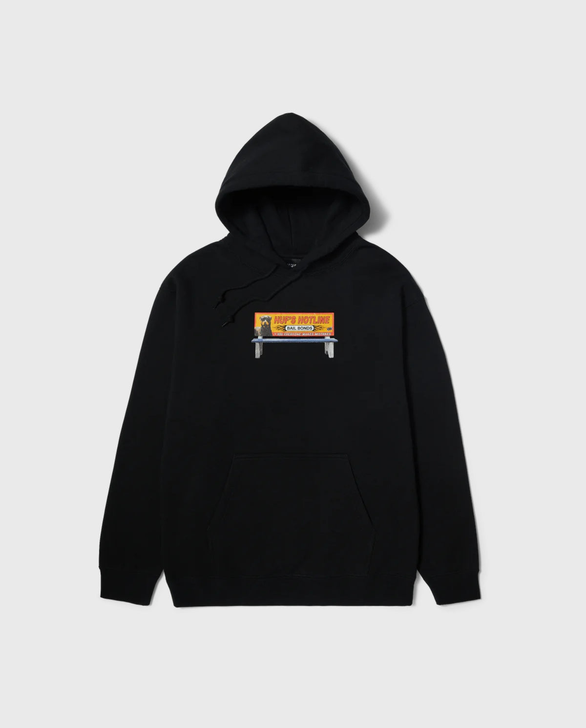 HUF Bail Bonds Hoodie Black