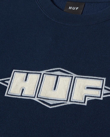 HUF Quality Crewneck Nightshade