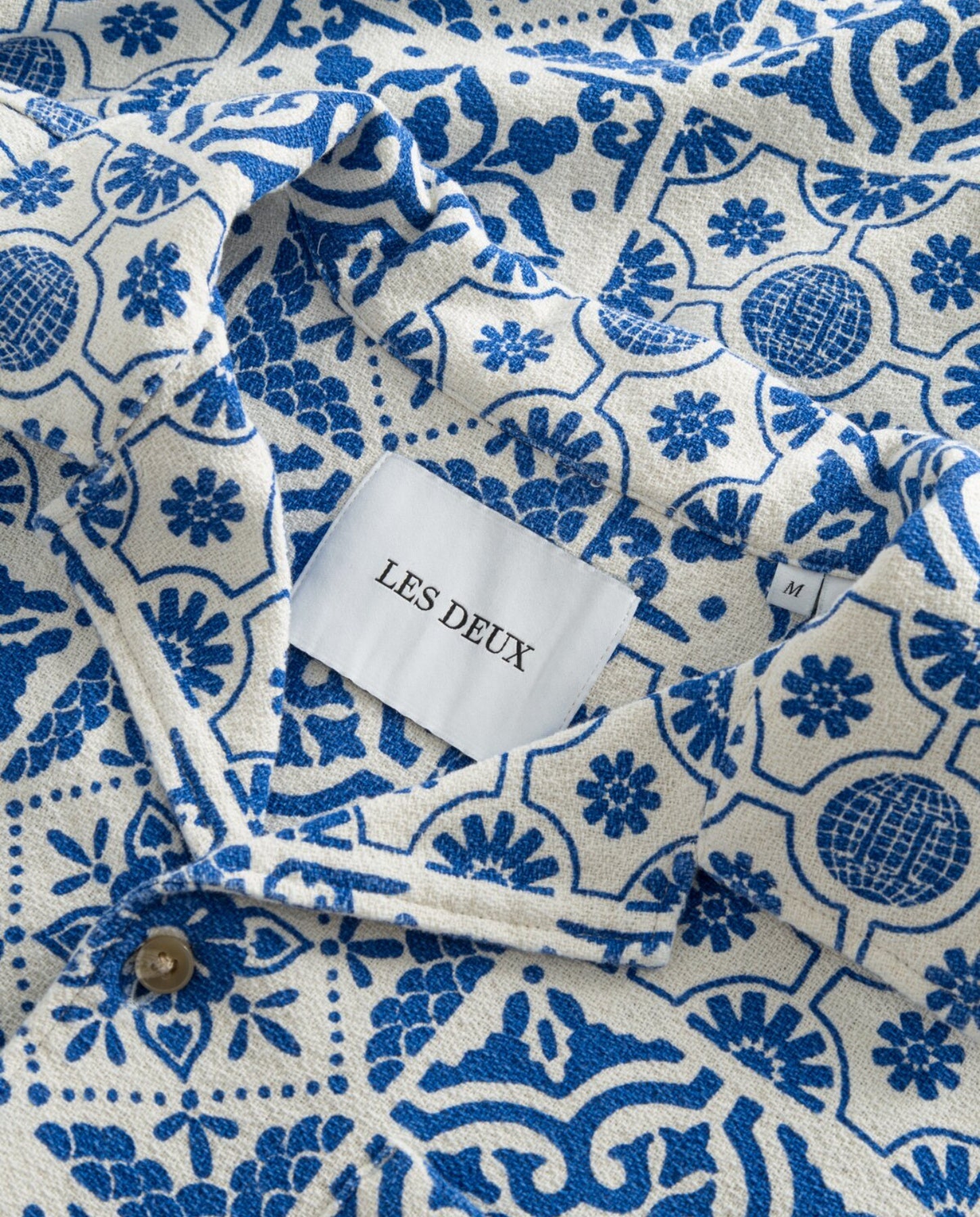 Les Deux Tile Cotton SS Shirt | Noble