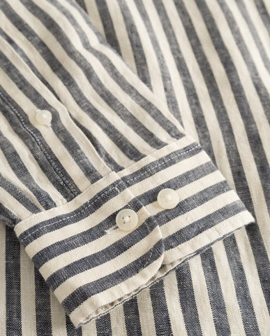 Les Deux Kristian Linen B.D. Shirt | Noble