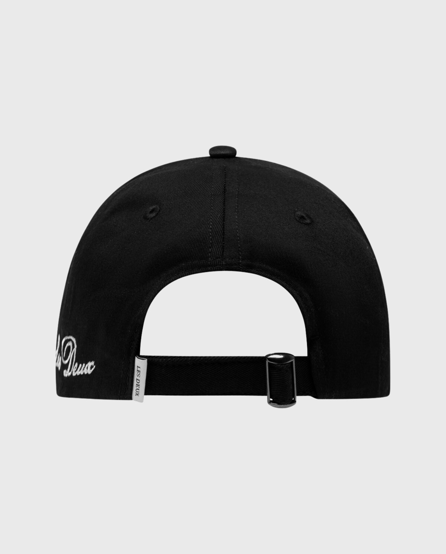 Les Deux Newspaper Dad Cap Zwart | Noble