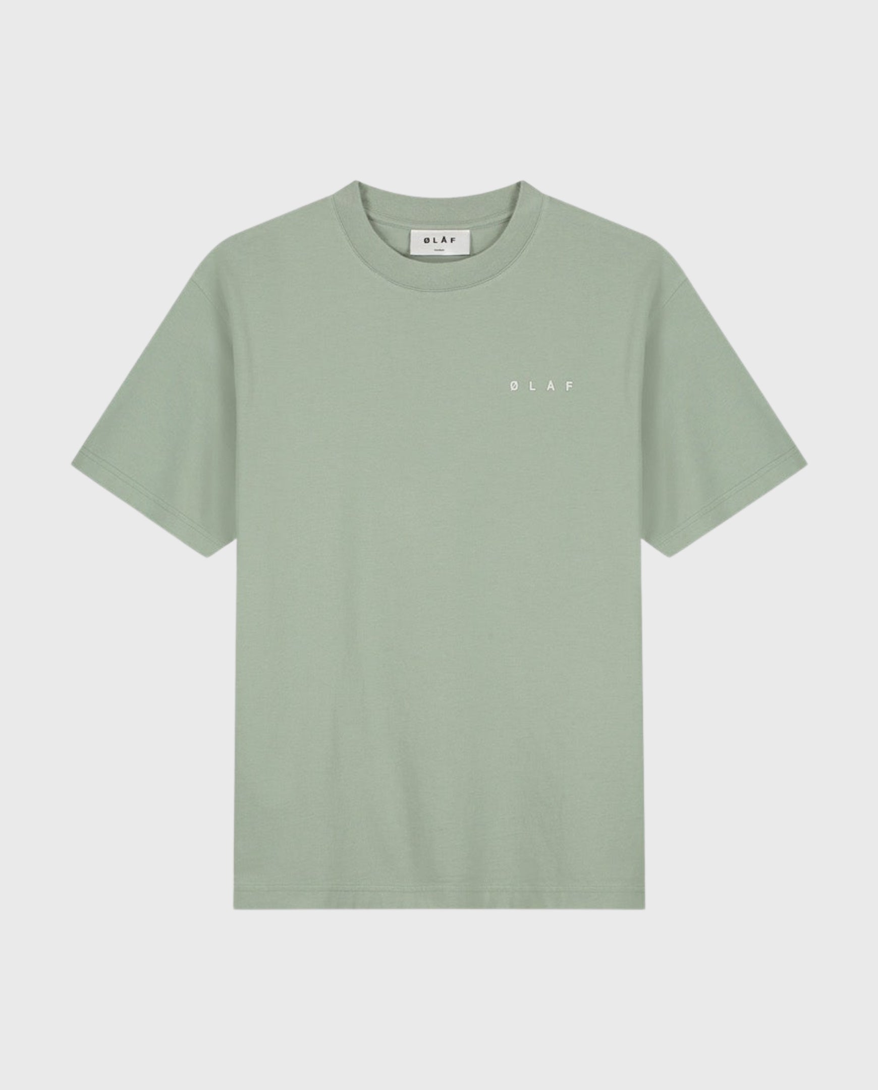 Lined Face T-Shirt Green Milieu