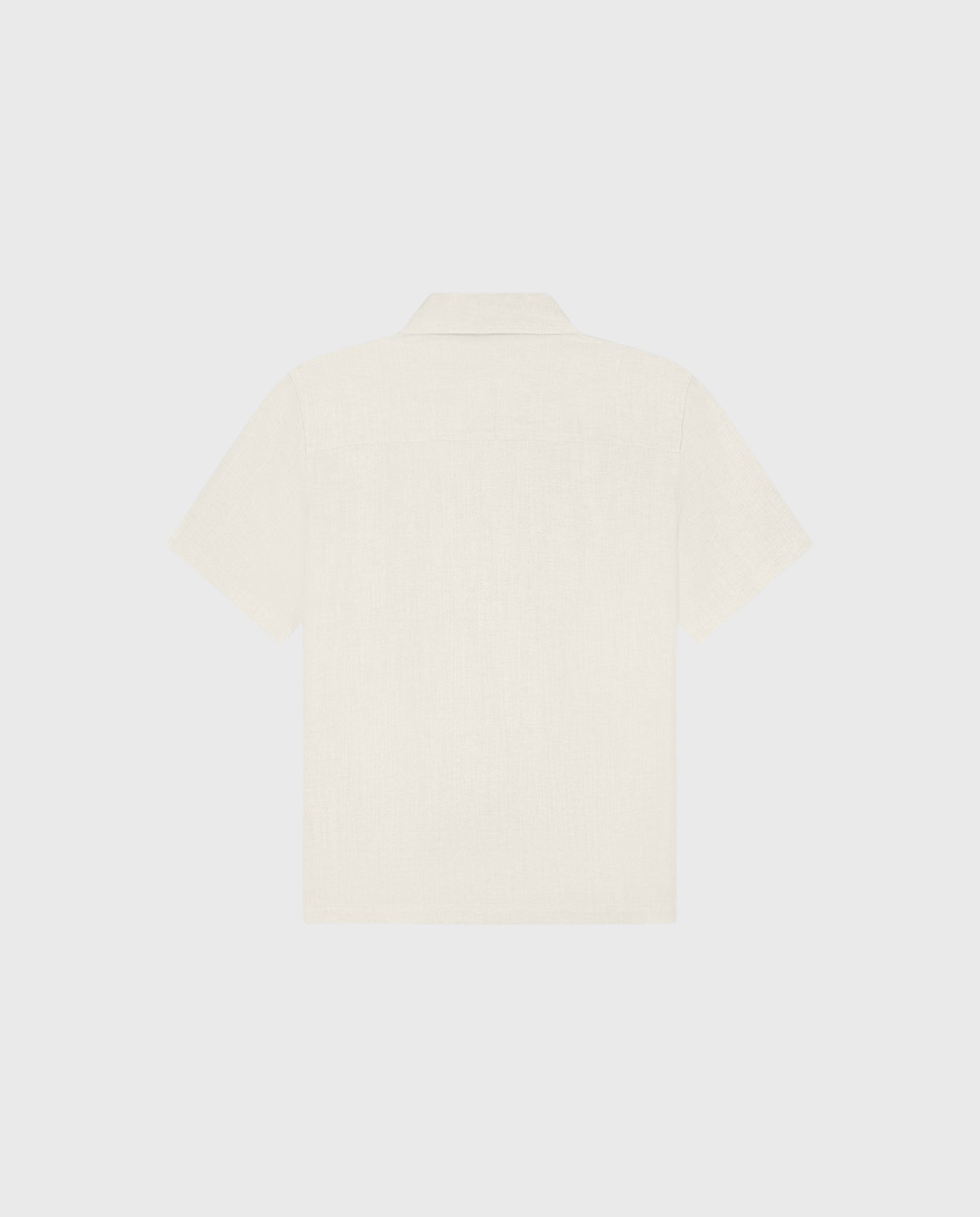 Linen Blend Shirt Offwhite
