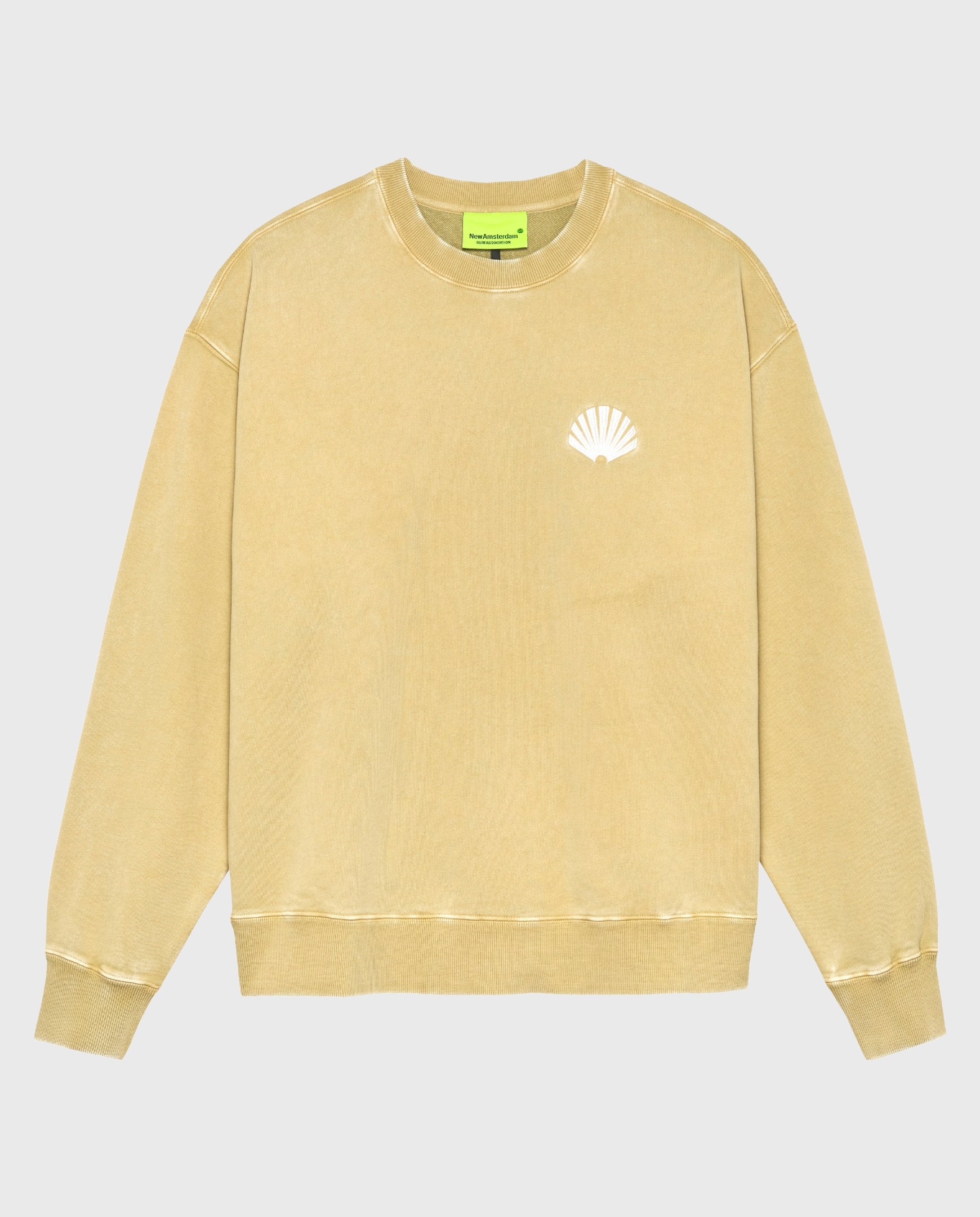 Logo Crewneck Yellow Stone