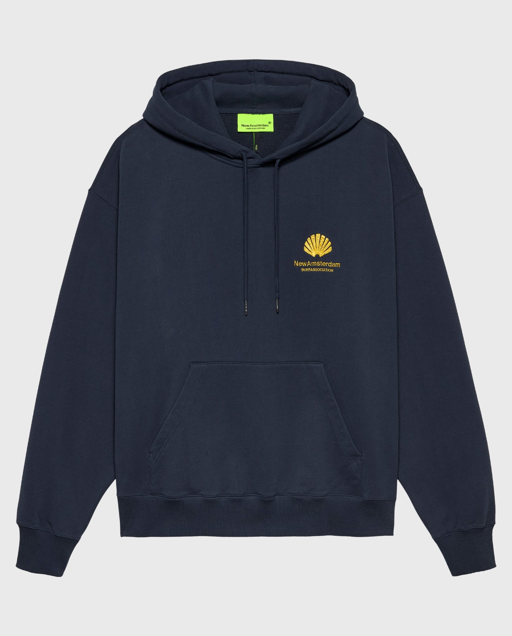 Logo Hoodie Navy Blazer/Sun Yellow