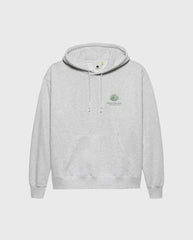 Logo Hoodie Ash/Teal