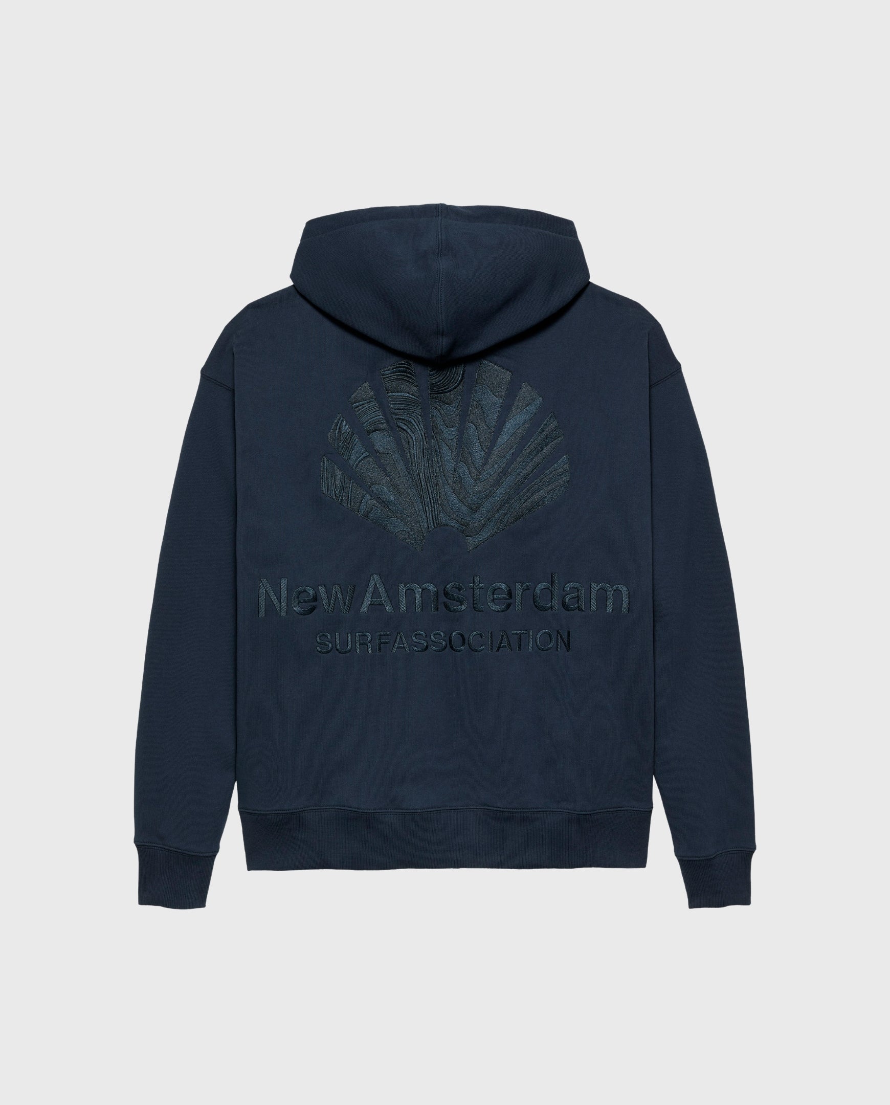 Logo Hoodie Zip-Up Navy/Night