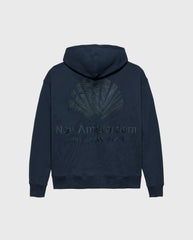 Logo Hoodie Zip-Up Navy/Night