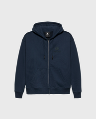 Logo Hoodie Zip-Up Navy/Night