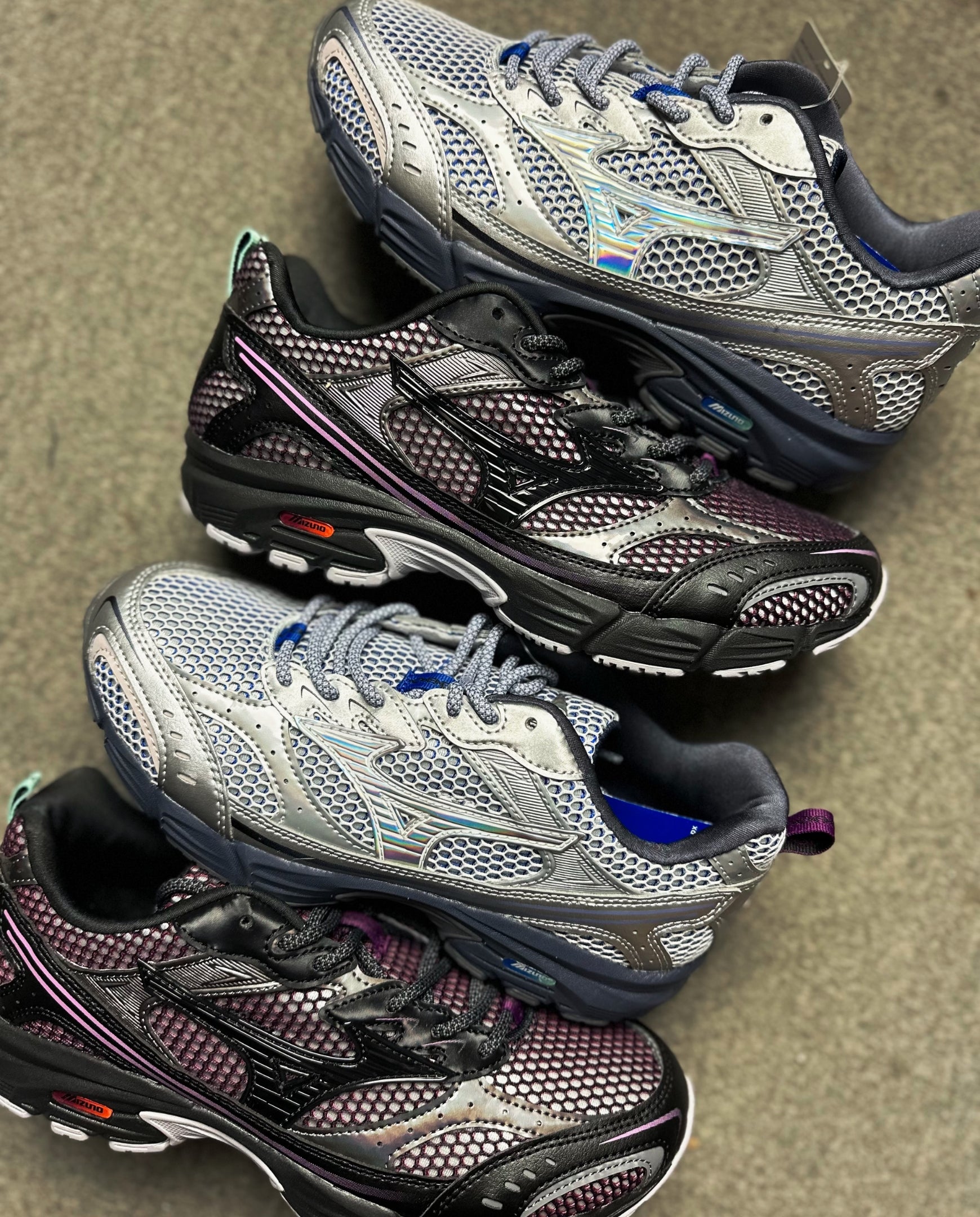 Mizuno MXR Silver / Nimbus Cloud
