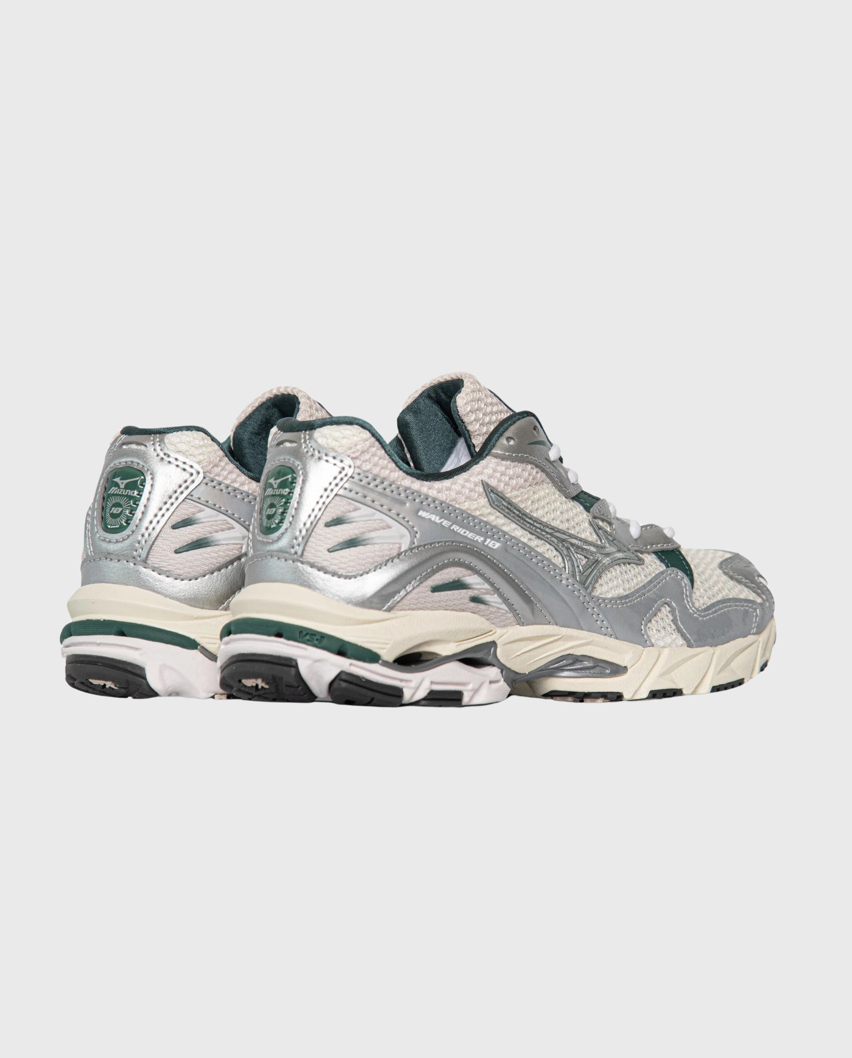 Mizuno Wave Rider 10 Snow White / Slate / Bistro Green