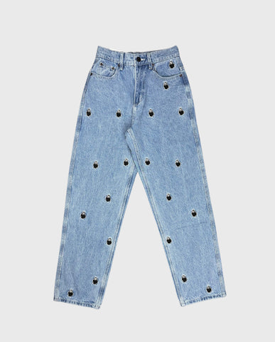 NNSNS Bigfoot AOP Lighter Denim