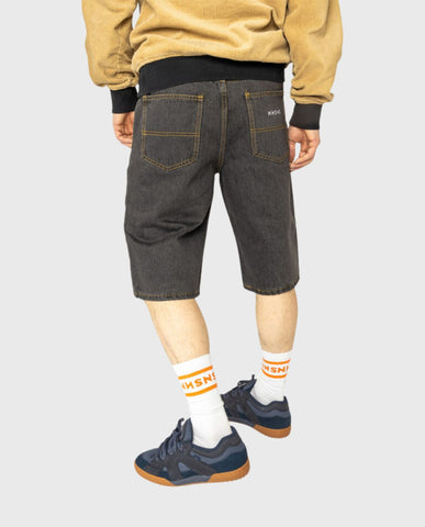 NNSNS Nessie Short Washed Black Denim | Noble