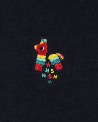Pinata Embroidered T-shirt Navy