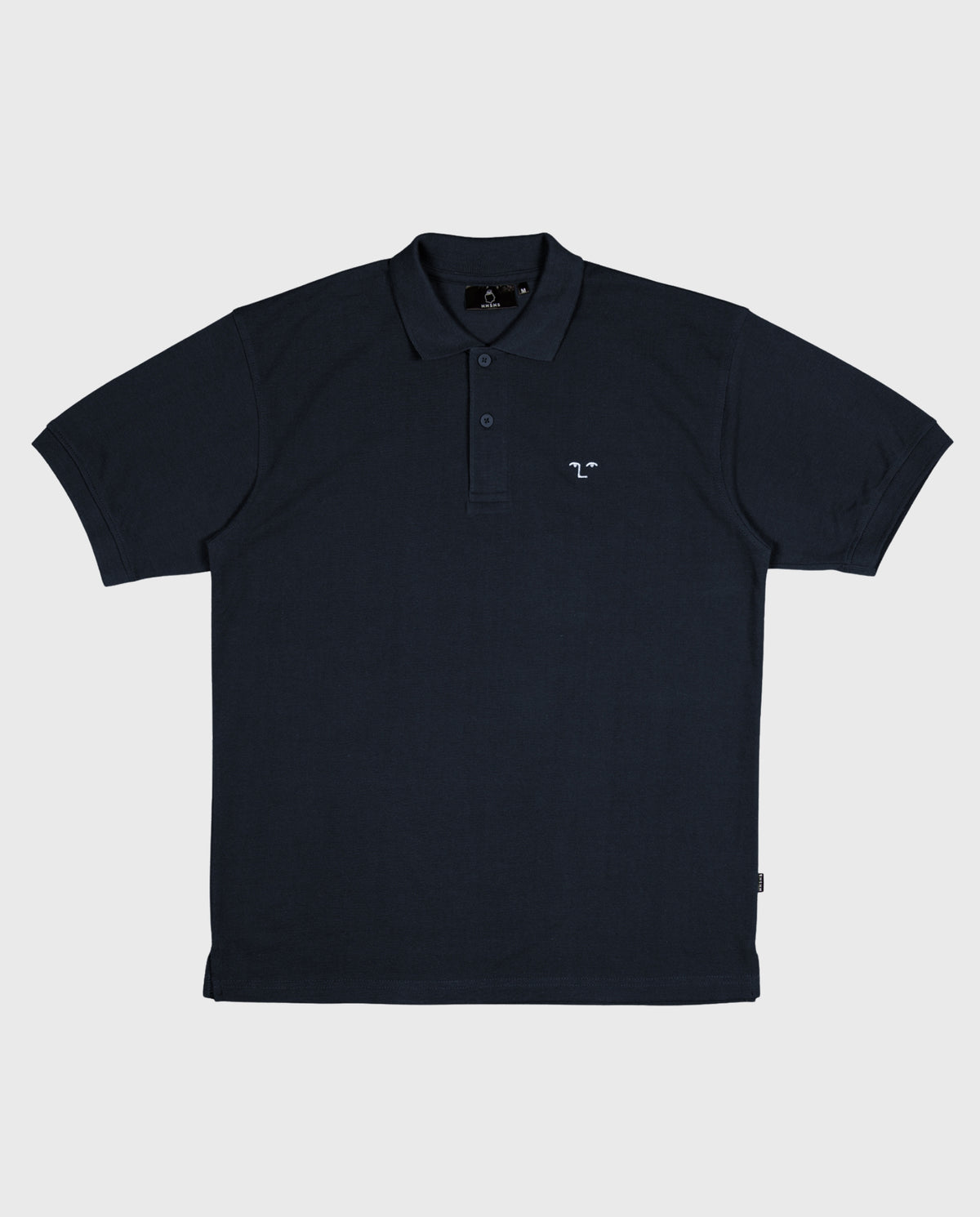 Face-Off Embroidered Polo Navy
