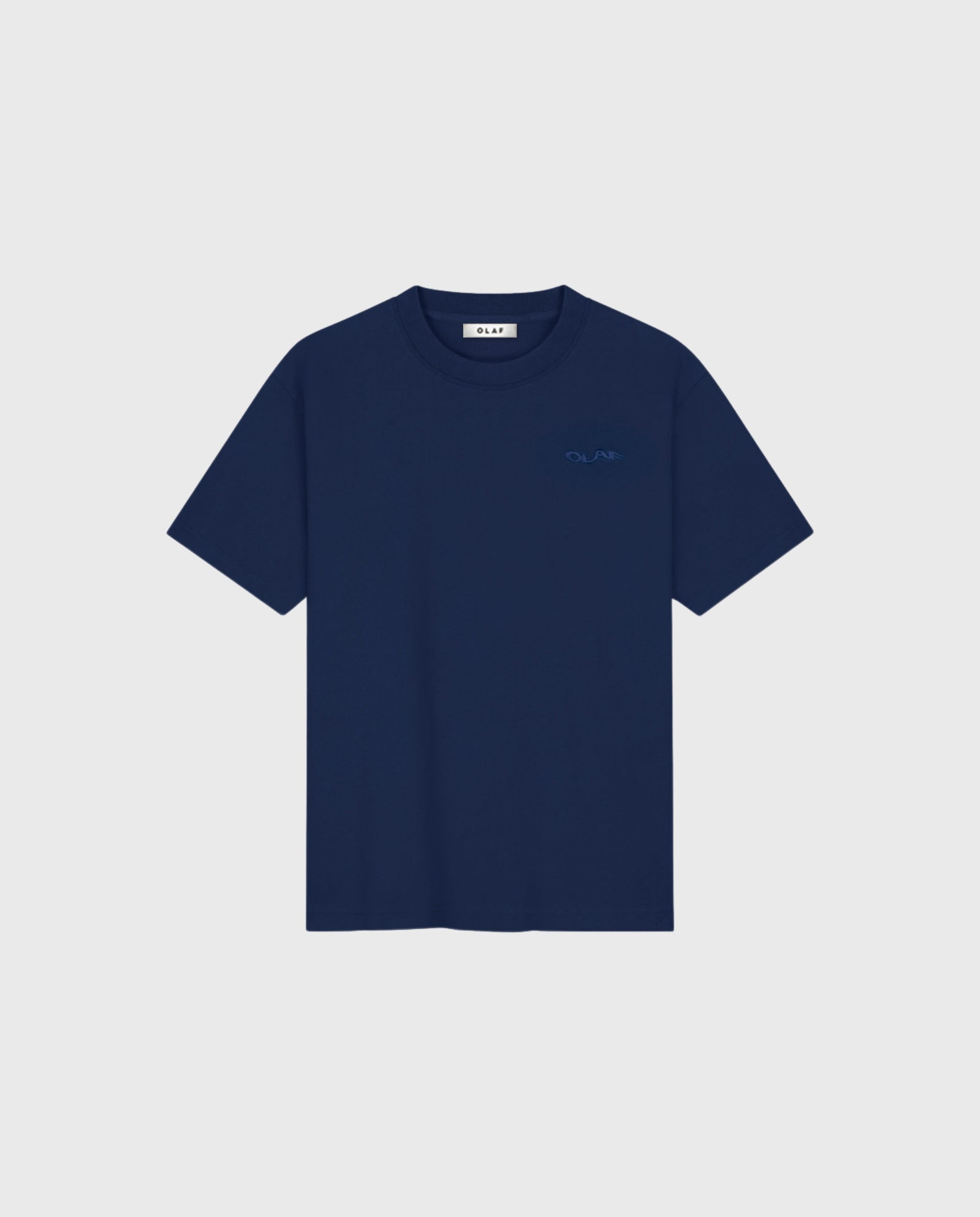 Ripstop Applique Relaxed T-Shirt Navy Olaf
