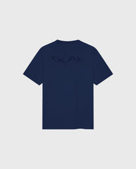 Ripstop Applique Relaxed T-Shirt Navy Olaf