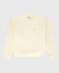Needle Drop Crewneck Cream