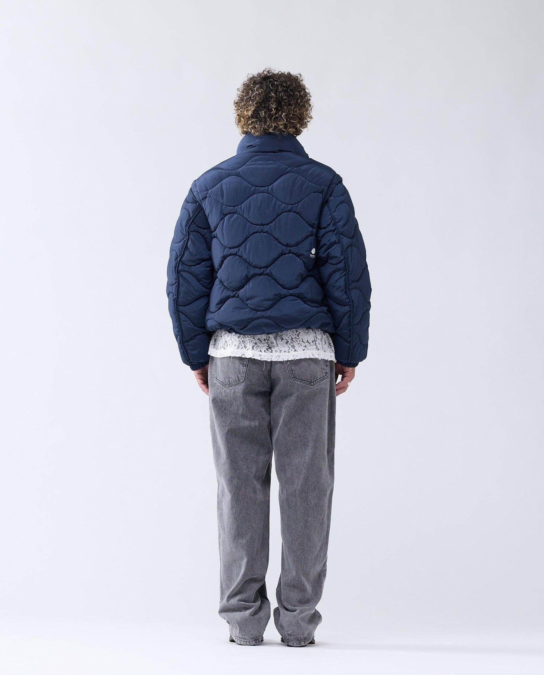 Detachable Jacket Marine Blue