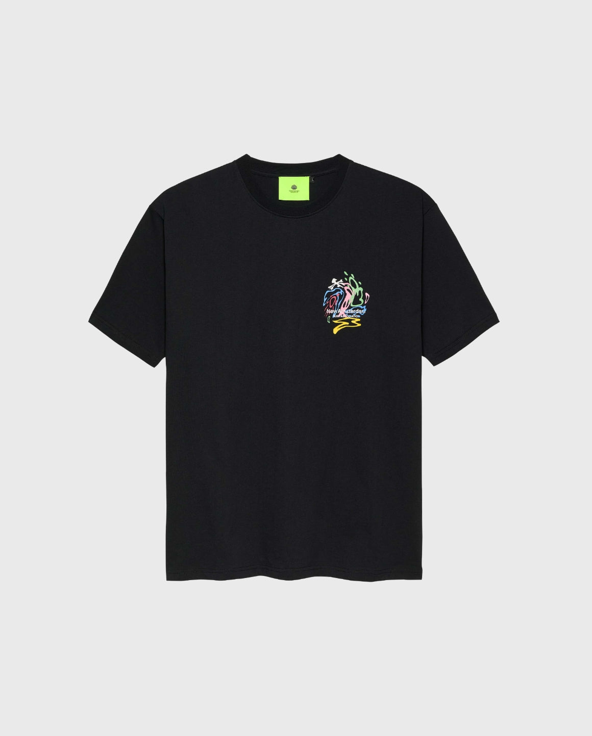 New Amsterdam Surf Association Weather Icons Tee Black | Noble