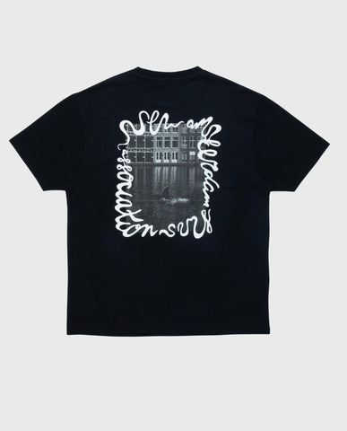 New Amsterdam Shark Tee Black | Noble