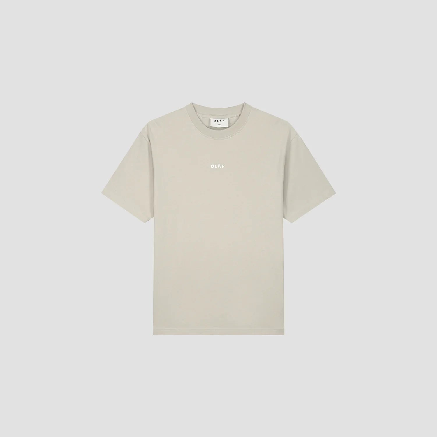 Olaf Hussein Block T-Shirt Beige | Noble