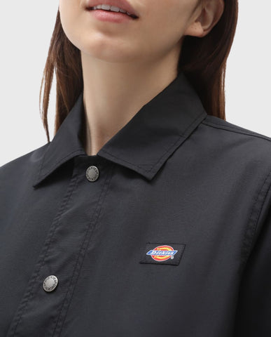 Dickies Oakport Coach Jacket Black | Noble