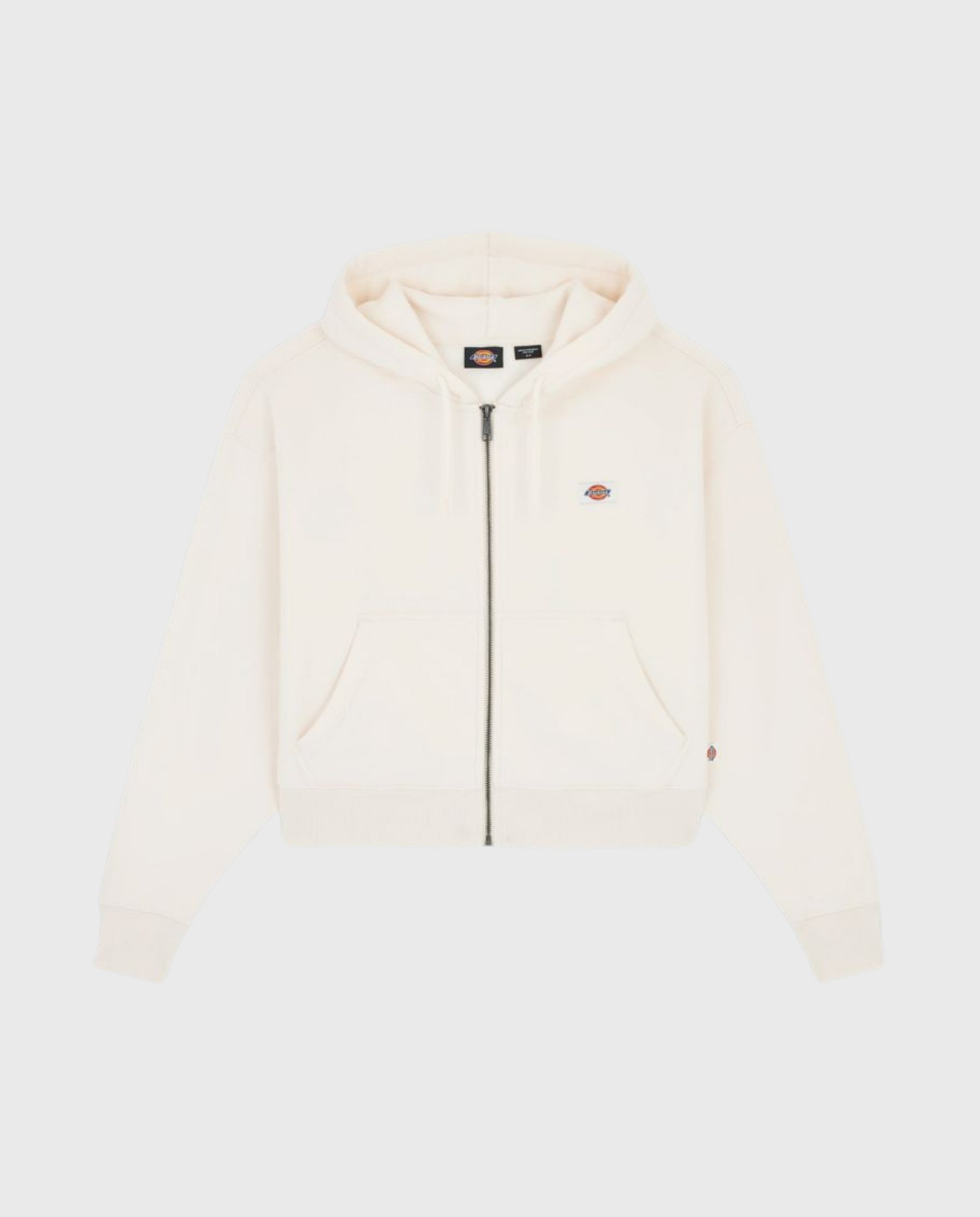 Dickies Oakport Zip Hoodie Ecru | Noble