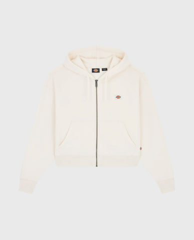 Dickies Oakport Zip Hoodie Ecru | Noble