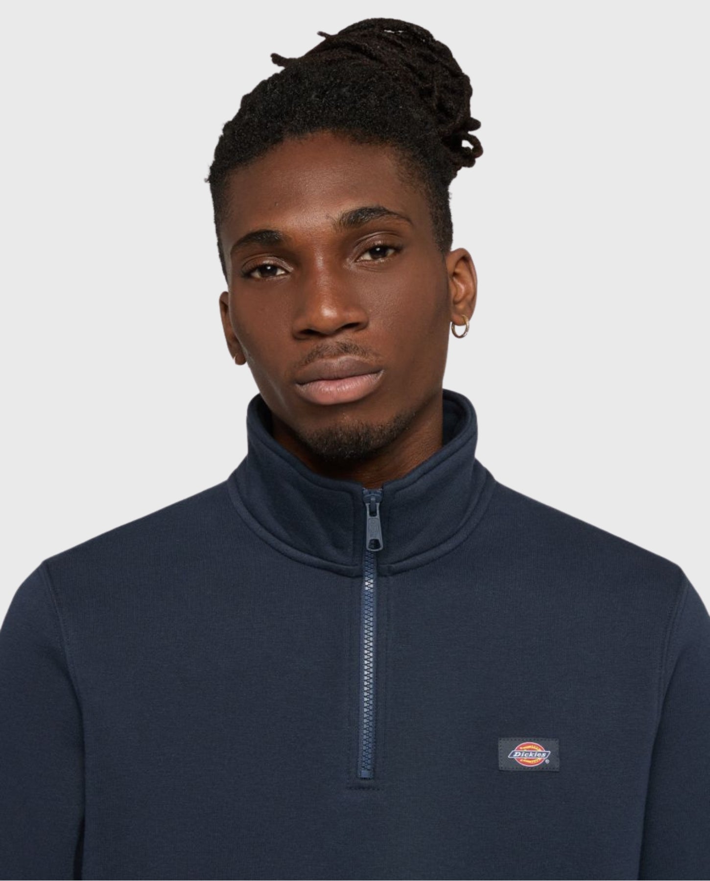 Oakport Quarter Zip Dark Navy