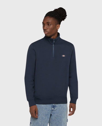 Oakport Quarter Zip Dark Navy