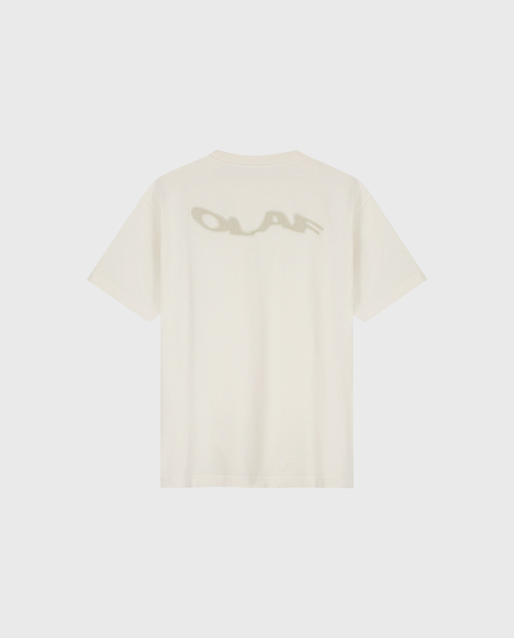 Ripstop Applique Relaxed T-Shirt Offwhite Olaf