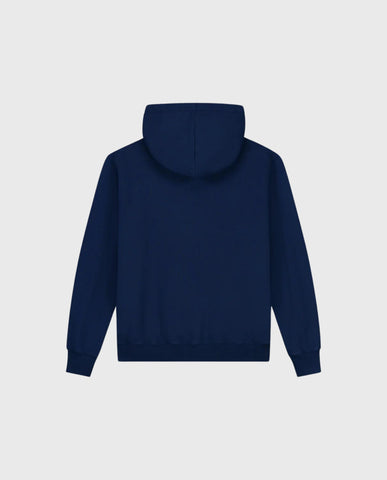 Wavy Drift Hoodie Blue