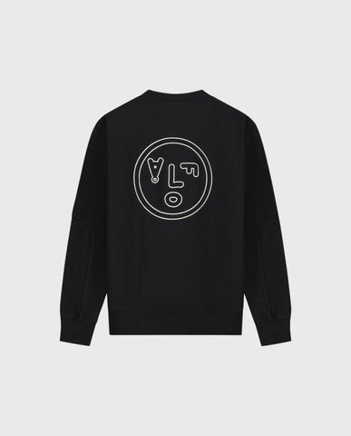 Face Crewneck Black