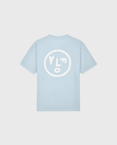 Face T-Shirt Baby Blue