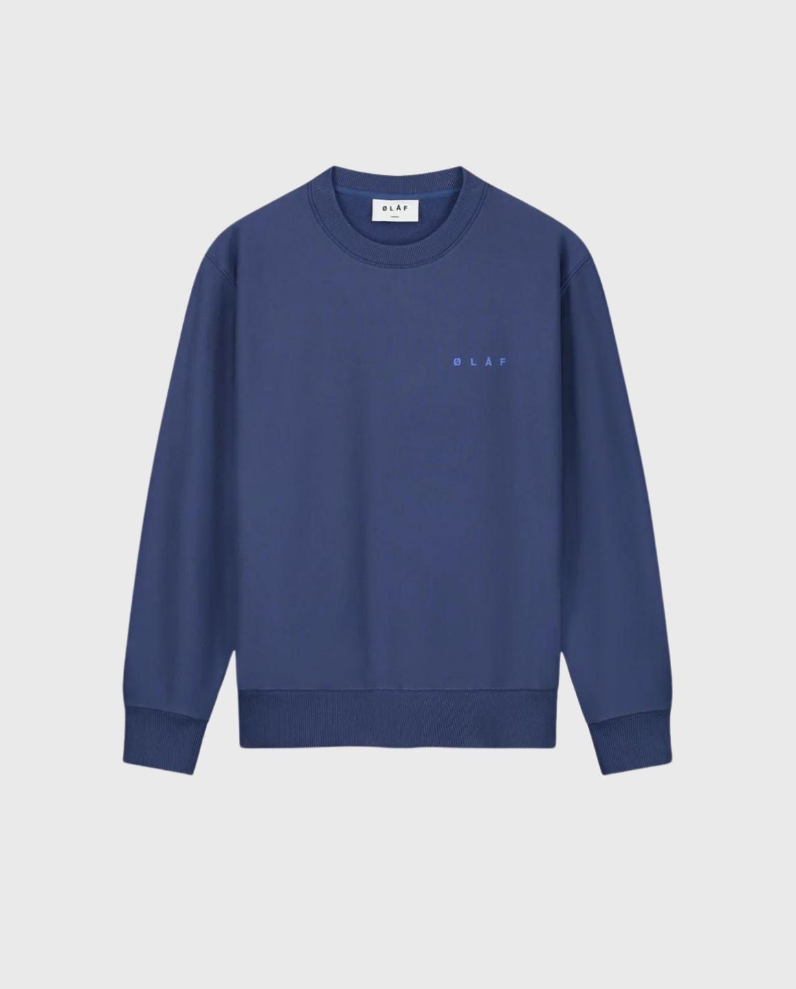 Olaf Hussein Face Crewneck - Deep Violet | Noble