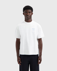 Spray Graphic Tee White Olaf Hussein