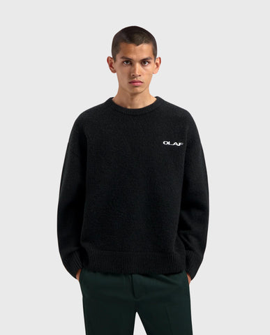 Drift Knitted Crewneck Black