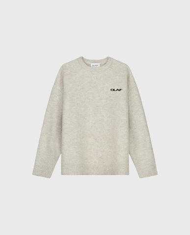 Drift Knitted Crewneck Ecru