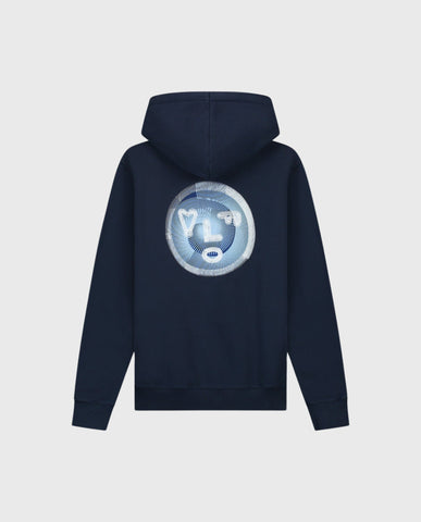 Olaf Hussein Spiral Face Hoodie