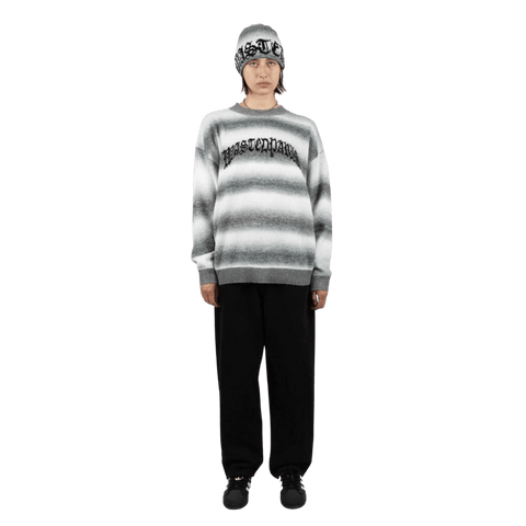 Sweater Blur Kingdom - Gradient Black & White